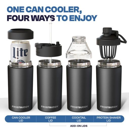 Universal Buddy | Fits 12oz Cans, Slim Cans, 12oz Bottles, 16oz Cans | Coffee Cup | Double Wall Insulated Drinkware - Image 14