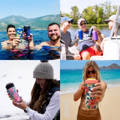 Universal Buddy | Fits 12oz Cans, Slim Cans, 12oz Bottles, 16oz Cans | Coffee Cup | Double Wall Insulated Drinkware - Image 3