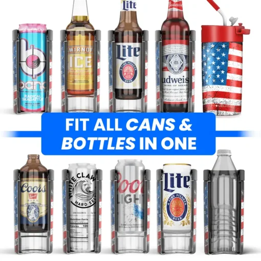 Universal Buddy | Fits 12oz Cans, Slim Cans, 12oz Bottles, 16oz Cans | Coffee Cup | Double Wall Insulated Drinkware - Image 2